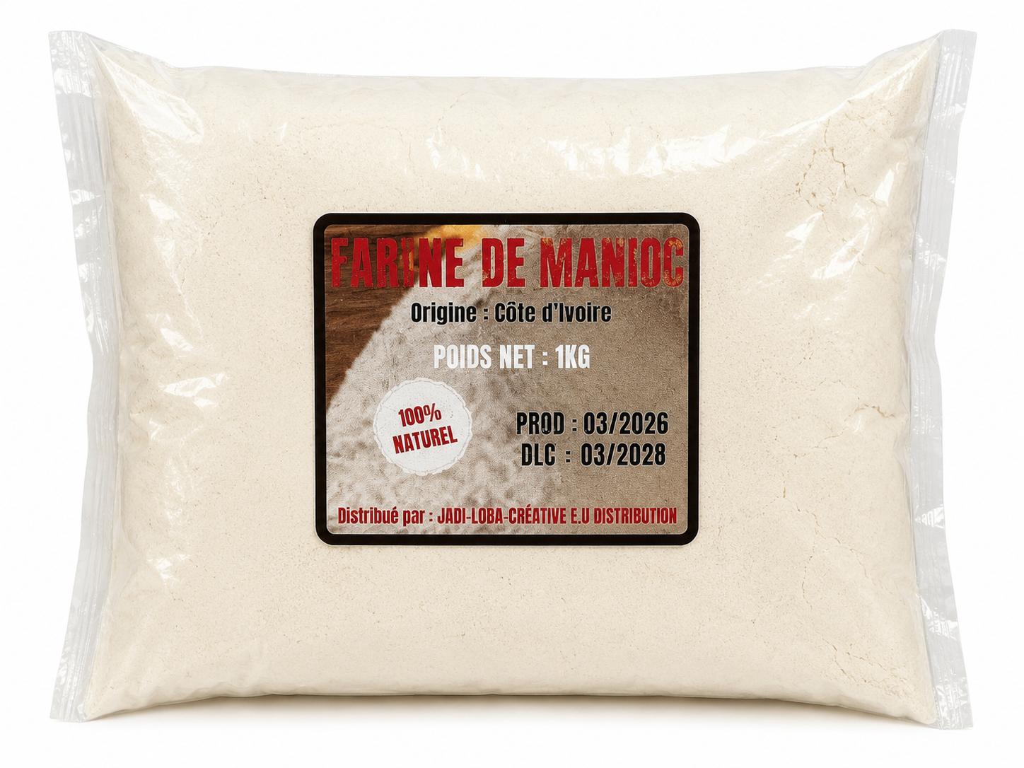 Farine de Manioc 1Kg